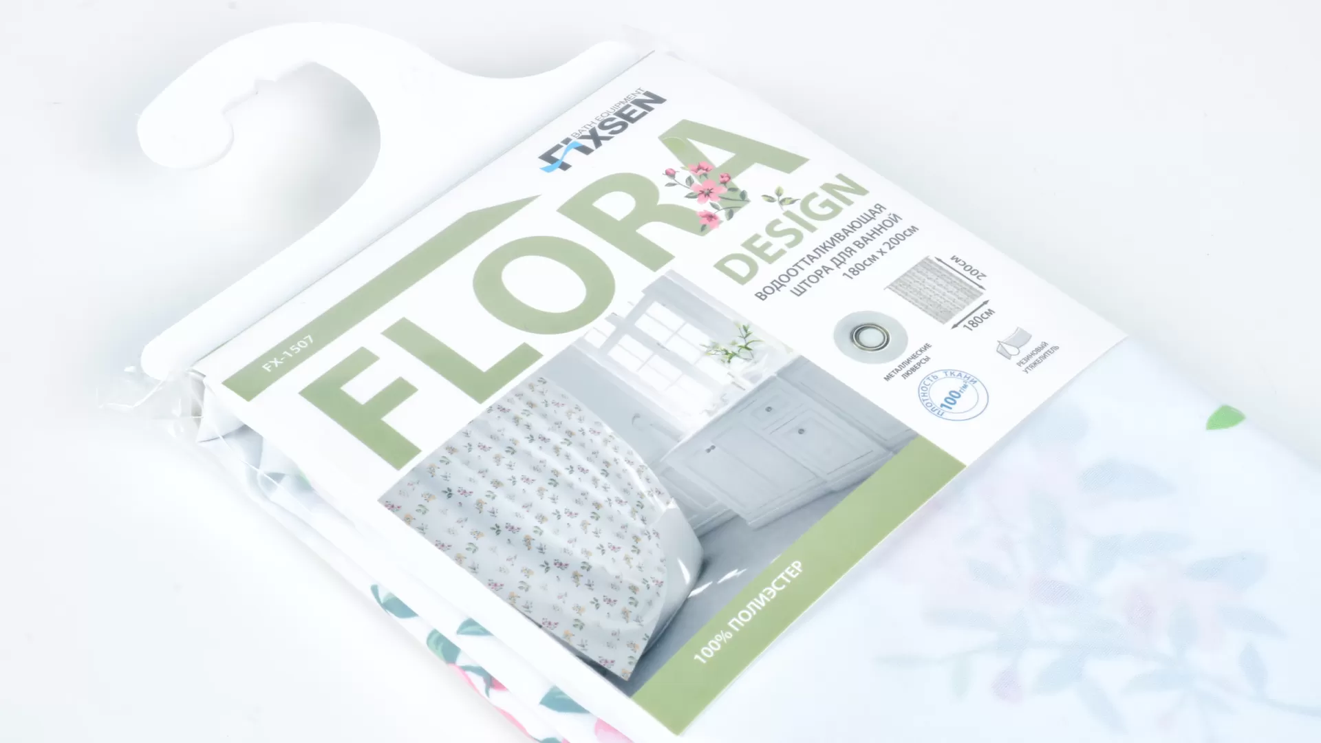 Штора для ванной Fixsen Design  Flora (FX-1507)
