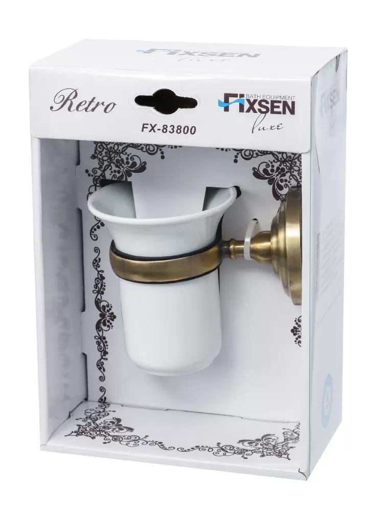 Подстаканник FIXSEN Retro одинарный (FX-83806) Подстаканник FIXSEN Retro одинарный (FX-83806)