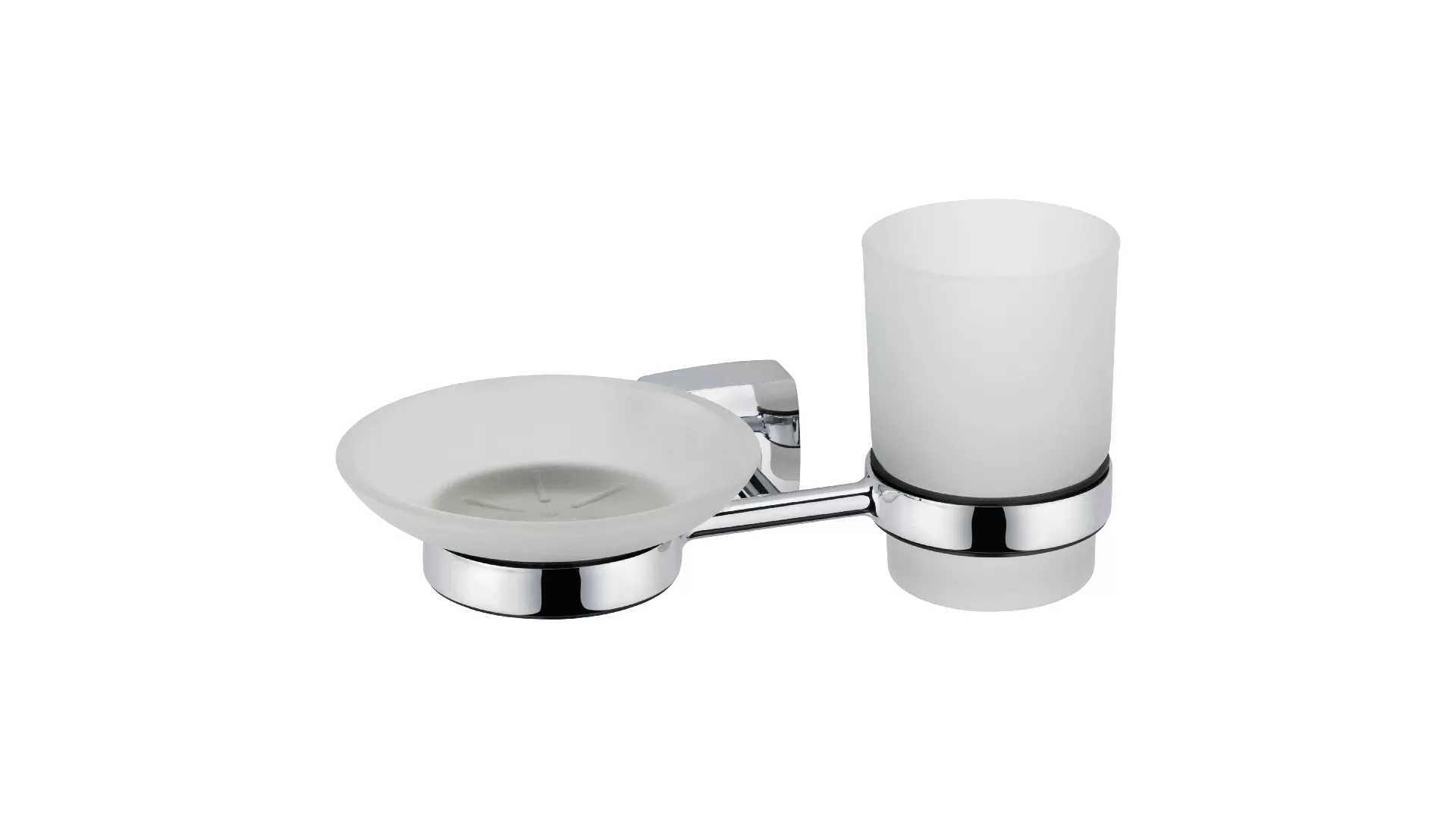 Мыльница+подстаканник FIXSEN Kvadro (FX-61306+08) Мыльница+подстаканник FIXSEN Kvadro (FX-61306+08)