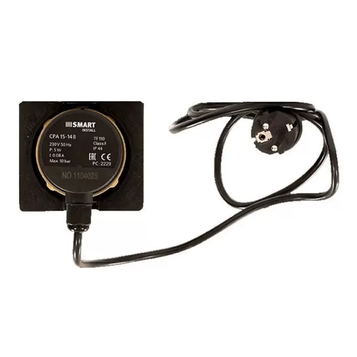 Насос циркуляционный для ГВС Smart Install CPA 15-14B 80мм 5Вт 1x230В 50Гц (110402S) Насос циркуляционный для ГВС Smart Install CPA 15-14B 80мм 5Вт 1x230В 50Гц (110402S)
