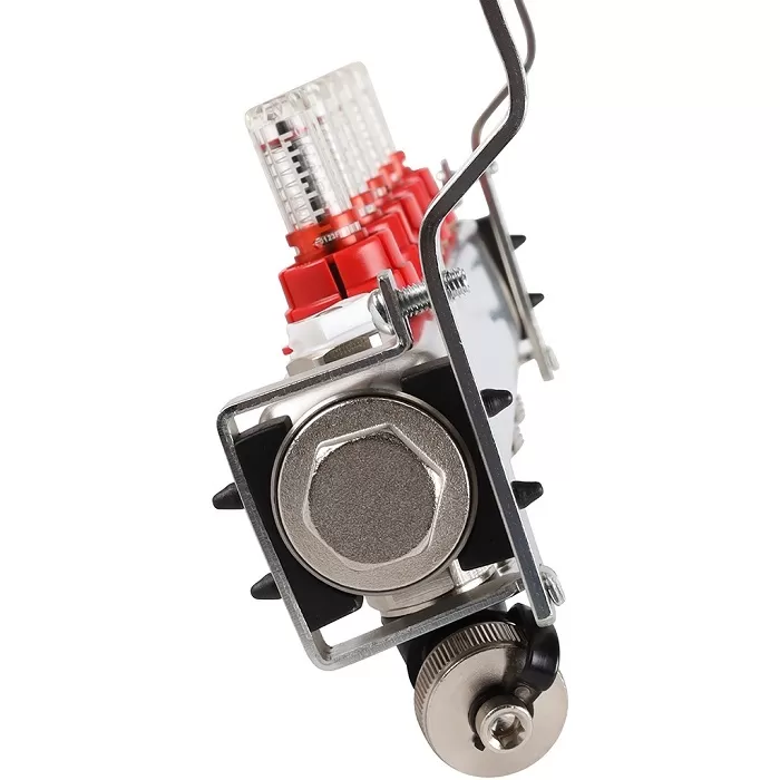 Коллектор Rommer 1"x3/4" на 7 контуров с расходомерами и запорными клапанами (RMS-1201-000007)
