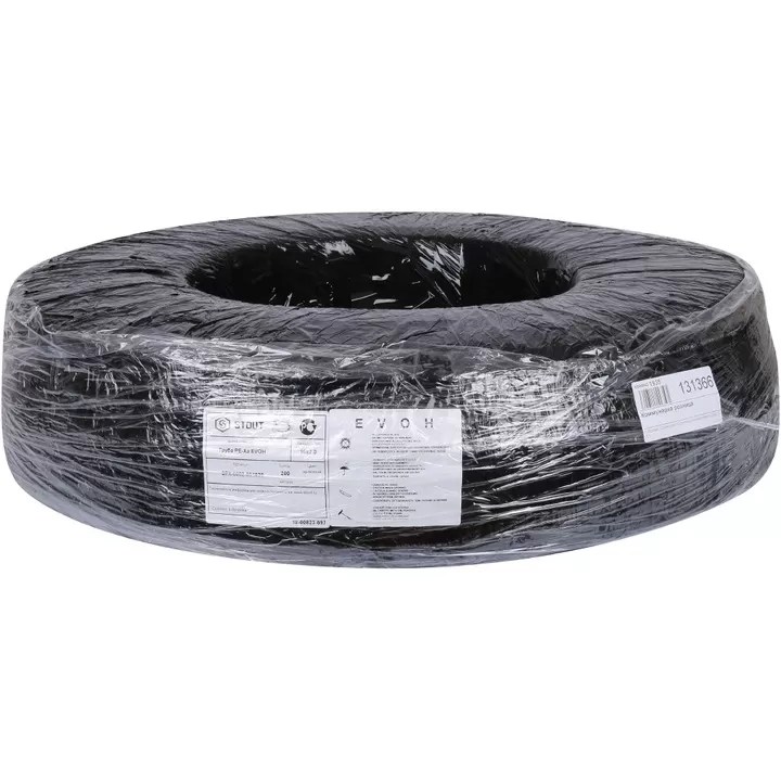 Труба Stout 16х2,0 PEX-a из сшитого полиэтилена с кислородным слоем, красная (бухта 100 м) (SPX-0002-101620)