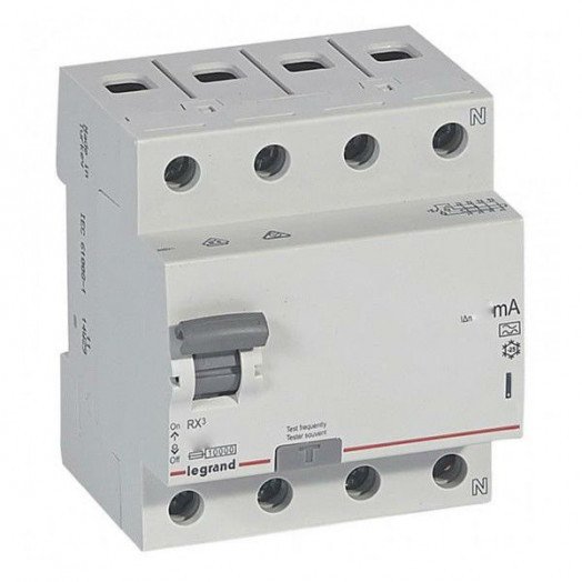 УЗО Legrand RX3 тип AC 4П 25А 300мА