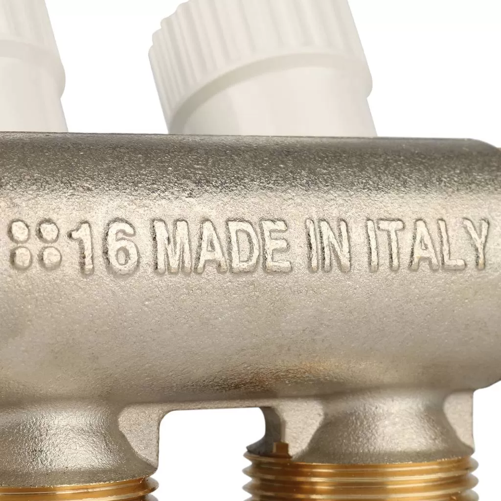 Коллектор STOUT распределительный 3/4", 2 отвода 3/4"ЕК (SMB 6851 343402)