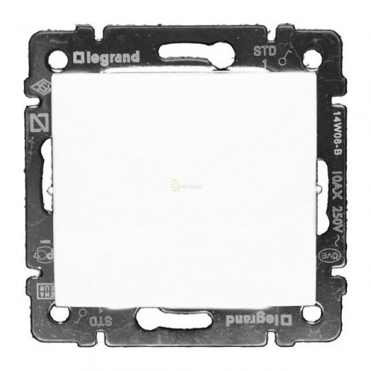 Кнопка Legrand Valena белая Кнопка Legrand Valena белая