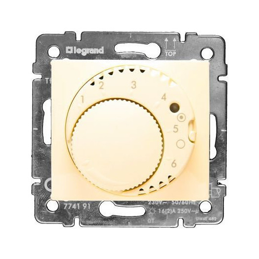 Термостат тёплого пола Legrand Valena слоновая кость