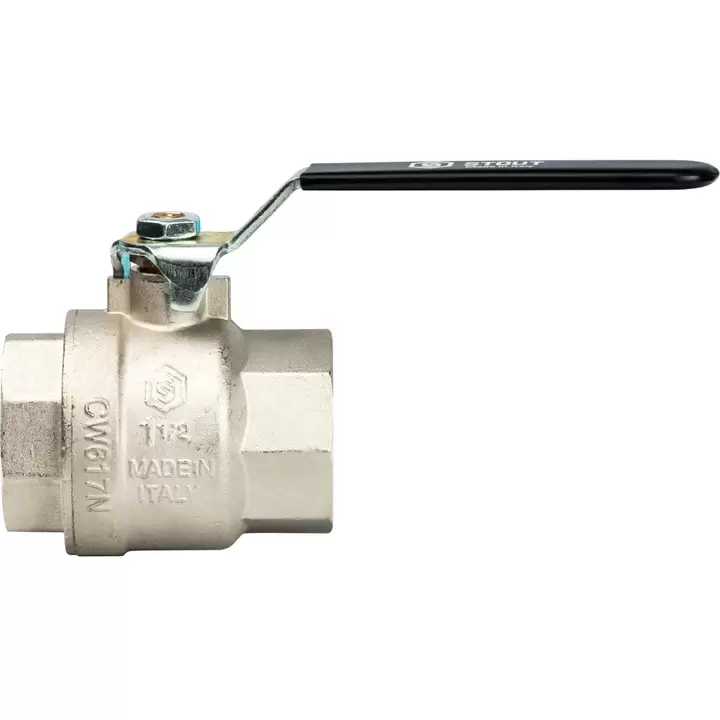 Кран шаровой STOUT полнопроходной, ВР/ВР, ручка рычаг 1 1/2" (SVB-0001-000040)