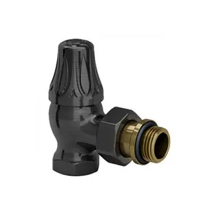Запорный клапан SR Rubinetterie Floral Old Style прямой 1/2", черный матовый (0397-1500VC0S) Запорный клапан SR Rubinetterie Floral Old Style прямой 1/2", черный матовый (0397-1500VC0S)