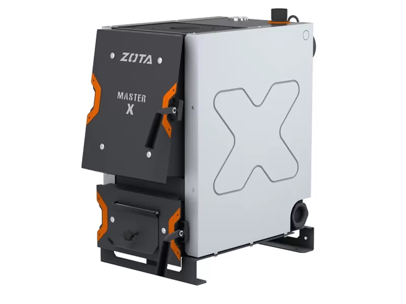 Твердотопливный котел Zota Master X-25П, 25 кВт, одноконтурный Твердотопливный котел Zota Master X-25П, 25 кВт, одноконтурный
