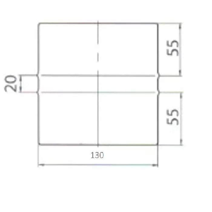 Адаптер ПП Ferrum (430/0,5 мм) Ф130 Адаптер ПП Ferrum (430/0,5 мм) Ф130