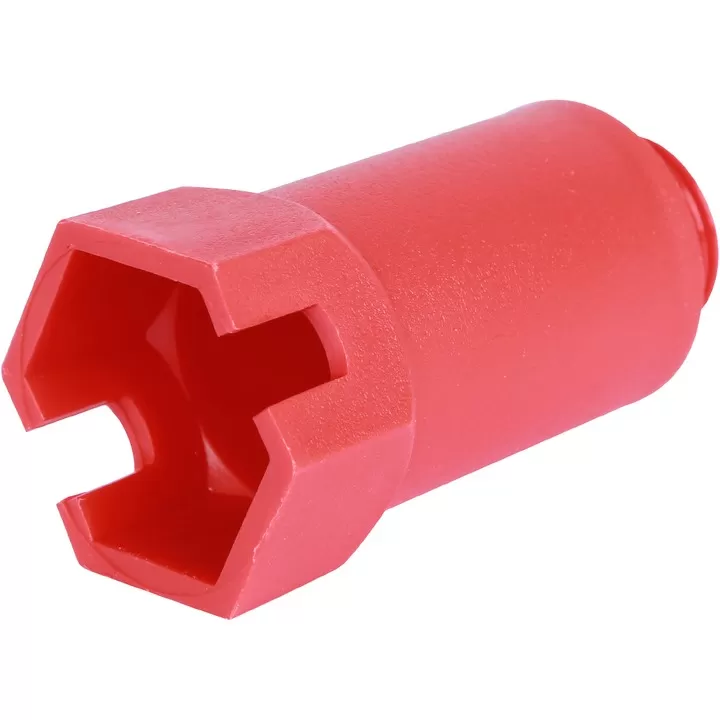 Пробка с наружной резьбой STOUT 1/2", красная (SFA-0035-200012) Пробка с наружной резьбой STOUT 1/2", красная (SFA-0035-200012)