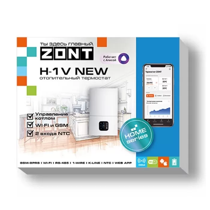 Отопительный термостат ZONT H-1V New (ML00005890)