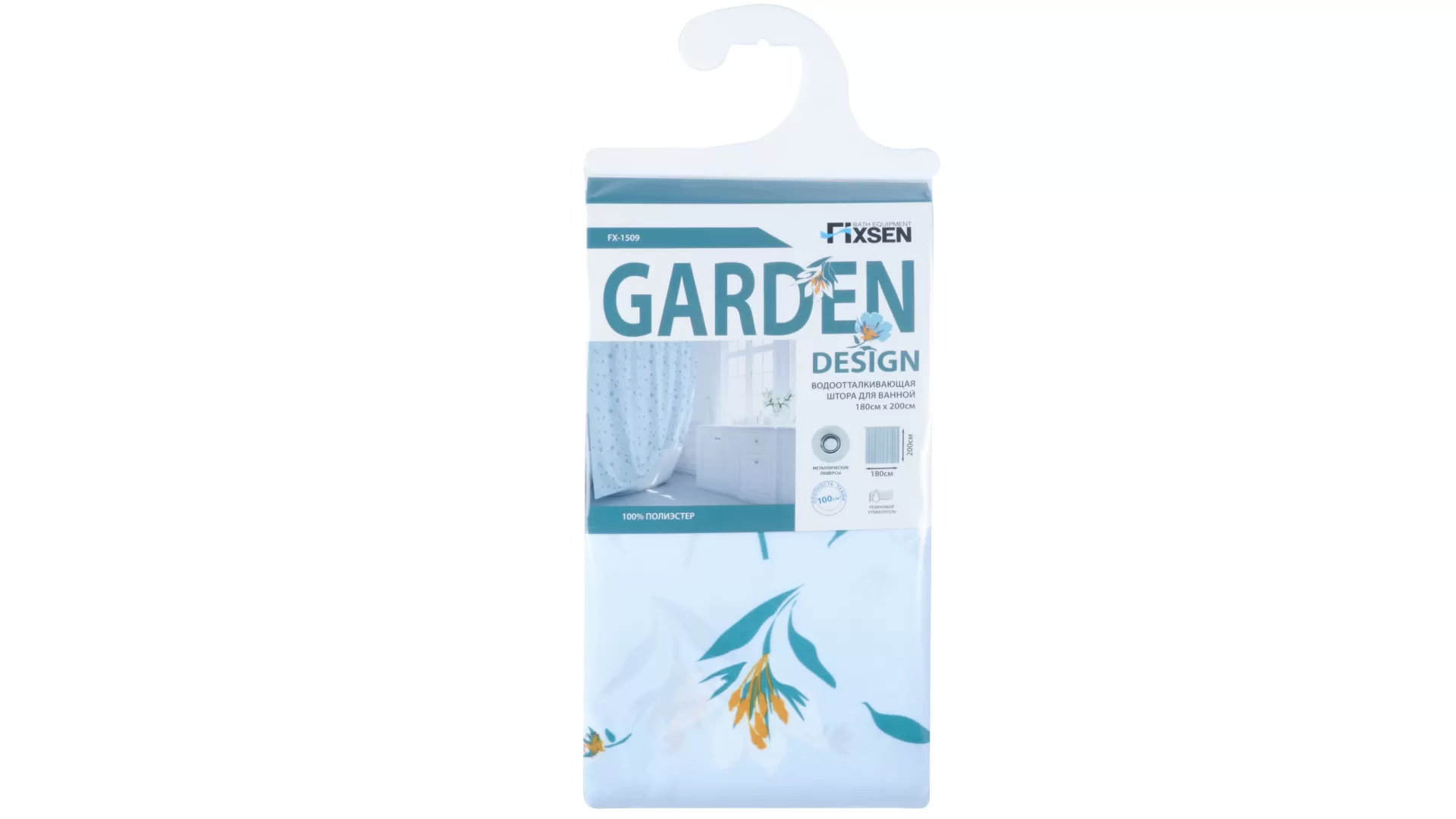 Штора для ванной Fixsen Garden (FX-1509) Штора для ванной Fixsen Garden (FX-1509)