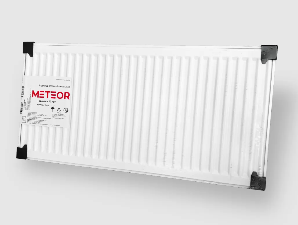 Стальной панельный радиатор METEOR Classic K 11 тип 500х1000 мм с боковым подключением