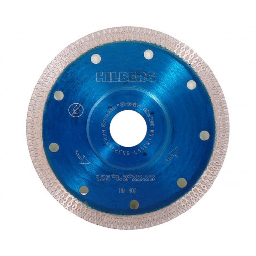 Круг алмазный по керамограниту Hilberg Hard Materials 125*1,2*22,23 Круг алмазный по керамограниту Hilberg Hard Materials 125*1,2*22,23