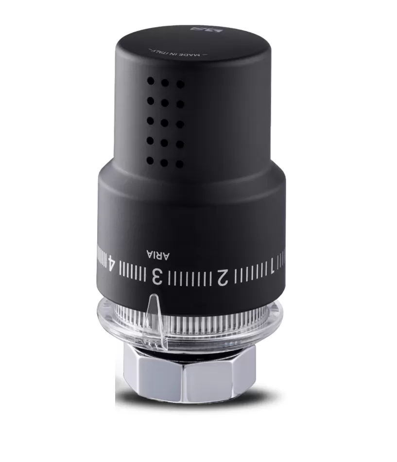 Термоголовка жидкостная Royal Thermo Design М30х1,5 (черный) (RTO07.0008) Термоголовка жидкостная Royal Thermo Design М30х1,5 (черный) (RTO07.0008)