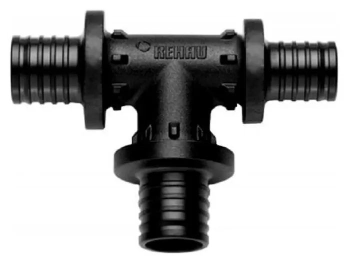 Тройник Rehau Rautitan PX с уменьшенным боковым и торцевым проходом 25-16-20 (11600831001) Тройник Rehau Rautitan PX с уменьшенным боковым и торцевым проходом 25-16-20 (11600831001)