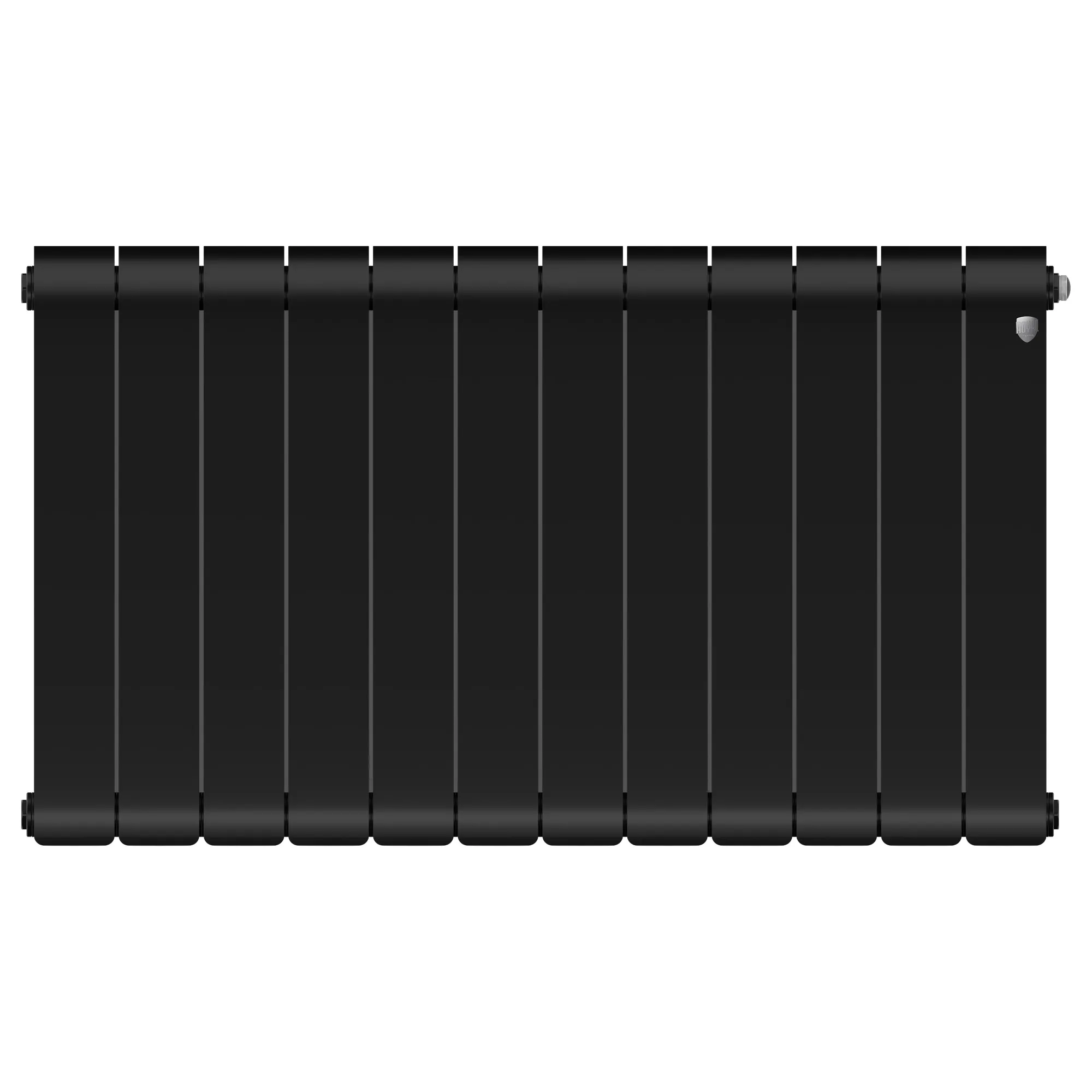 Радиатор биметаллический Royal Thermo Infinity 500 Noir Sable 12 секций, боковое подключение
