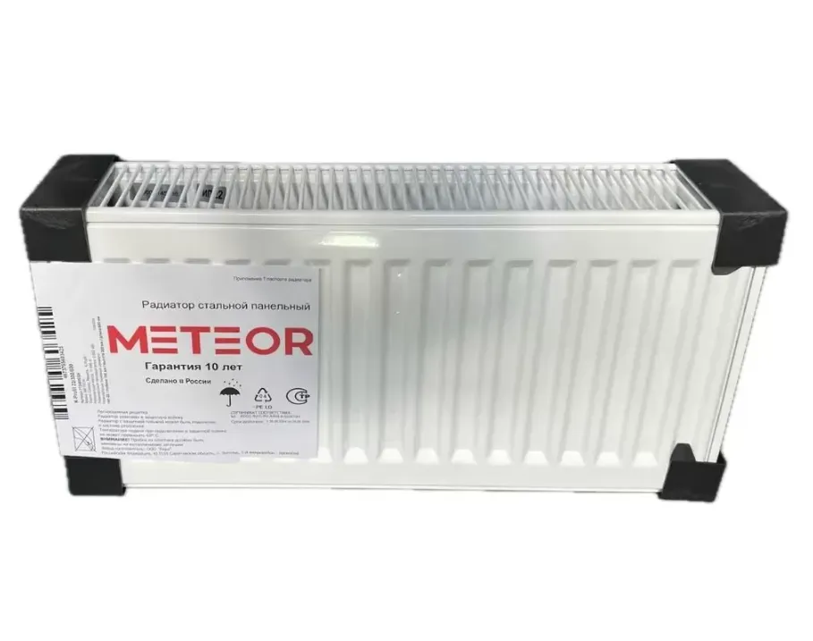 Стальной панельный радиатор METEOR Classic VK 22 тип 300х500 Ra с нижним подключением