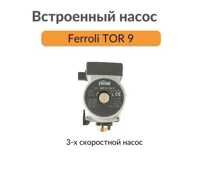 Котел электрический настенный Ferroli TOR 12 Котел электрический настенный Ferroli TOR 12