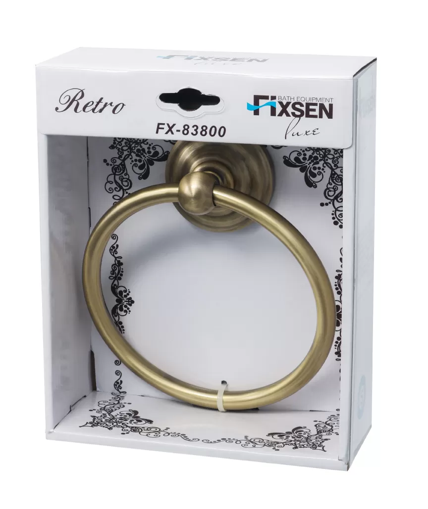 Полотенцедержатель FIXSEN Retro кольцо (FX-83811) Полотенцедержатель FIXSEN Retro кольцо (FX-83811)