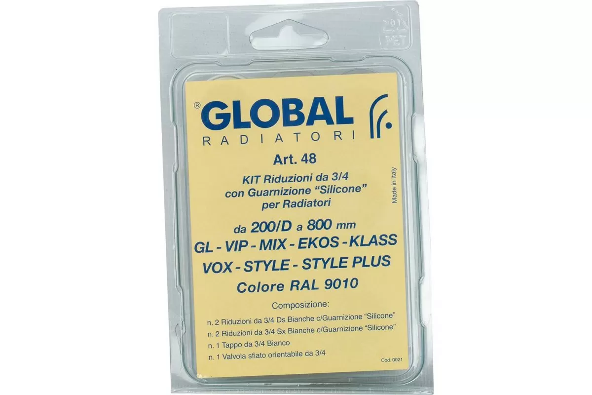 Монтажный комплект Global KIT1/2" для радиаторов (без кронштейнов)