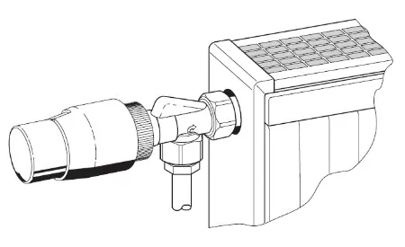 Клапан термостатический угловой с осевым управлением Valtec 1/2" (VT.179.N.04) Клапан термостатический угловой с осевым управлением Valtec 1/2" (VT.179.N.04)