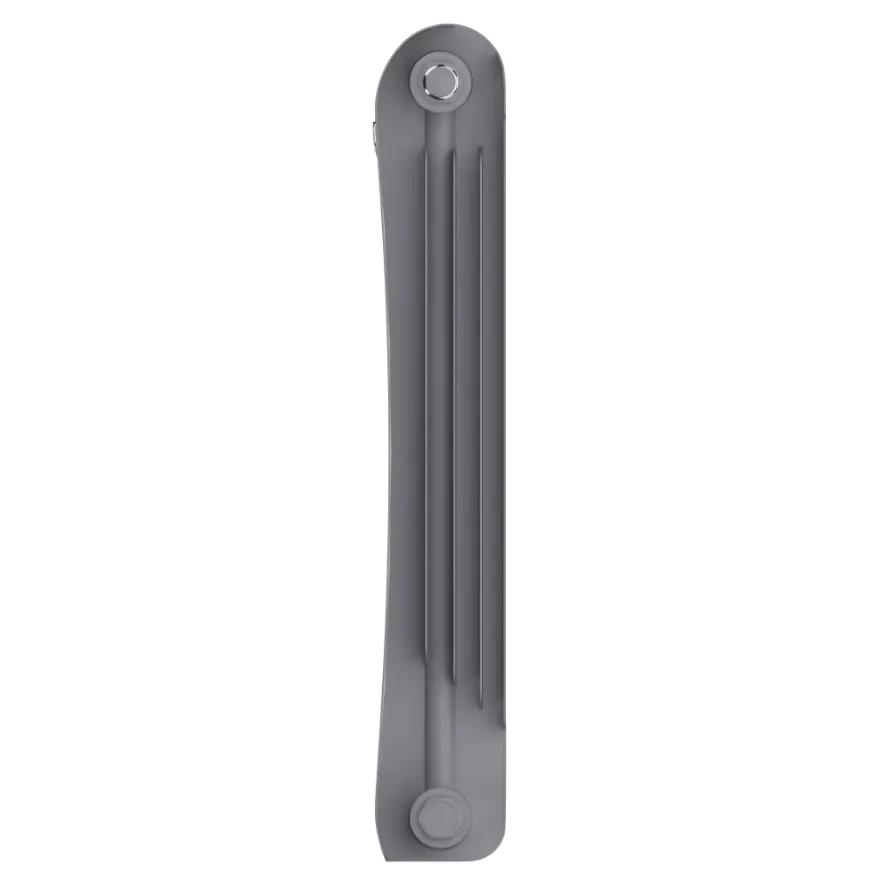 Радиатор биметаллический Royal Thermo Infinity 300 Silver Satin VR80 12 секций, нижнее подключение
