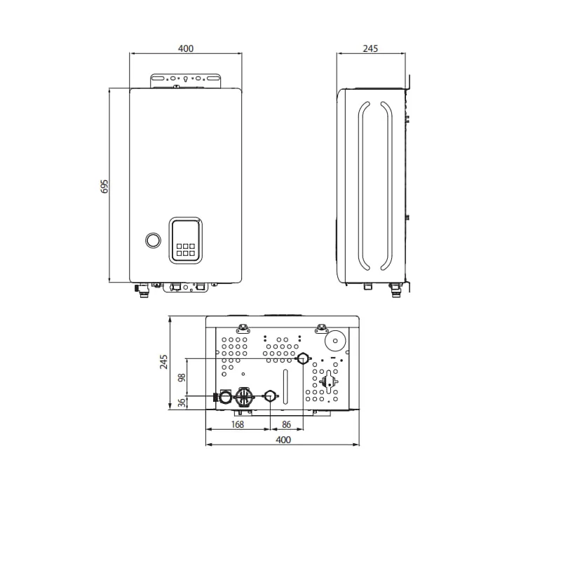 Котел электрический Navien EQB-24HW, 24 кВт Котел электрический Navien EQB-24HW, 24 кВт