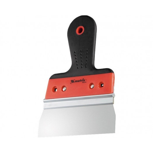 Шпатель фасадный из нержавеющей стали Matrix 150 мм двухкомпонентная ручка