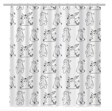 Шторка для ванной Fixsen Teddy Wash (FX-1505) Шторка для ванной Fixsen Teddy Wash (FX-1505)