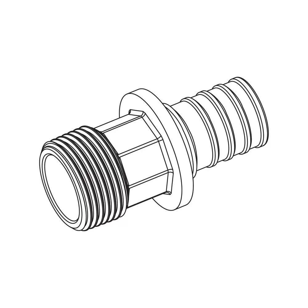 Переходник Rehau Rautitan с наружной резьбой 25-R3/4 RX+ (14563181001)