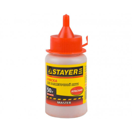 Краска разметочная красная 50г Stayer Краска разметочная красная 50г Stayer