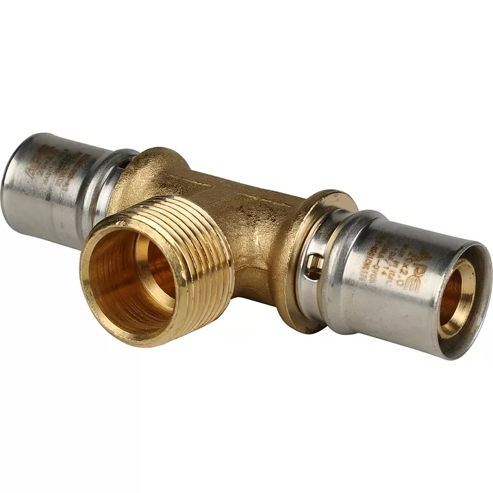 Тройник-переходник Stout с наружной резьбой 20x3/4"x20 (SFP-0008-203420)
