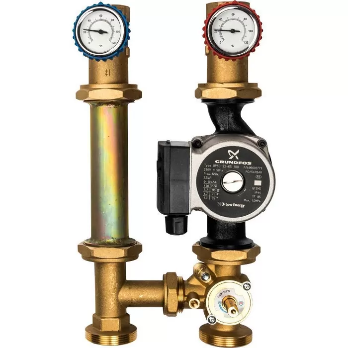 Насосная группа Stout SDG-0007 со смесителем 1" с насосом Grundfos UPSO 25-65 DN 32 (SDG-0007-003202) Насосная группа Stout SDG-0007 со смесителем 1" с насосом Grundfos UPSO 25-65 DN 32 (SDG-0007-003202)