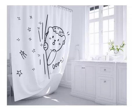 Шторка для ванной Fixsen Teddy Oops (FX-2505) Шторка для ванной Fixsen Teddy Oops (FX-2505)