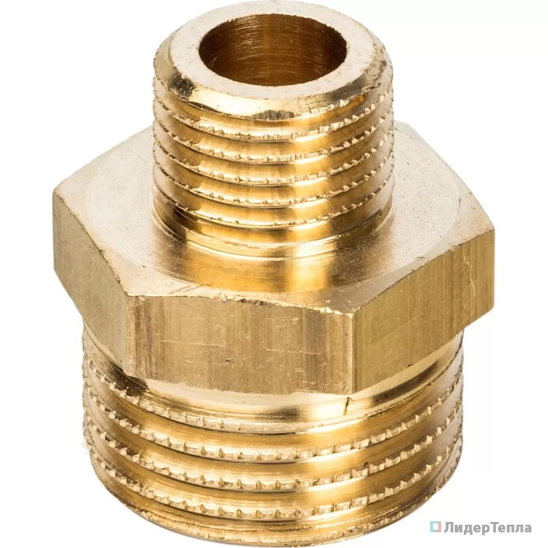 Stout Ниппель НН переходной 1/2" х 1/4" (арт. SFT-0003-001214) Stout Ниппель НН переходной 1/2" х 1/4" (арт. SFT-0003-001214)