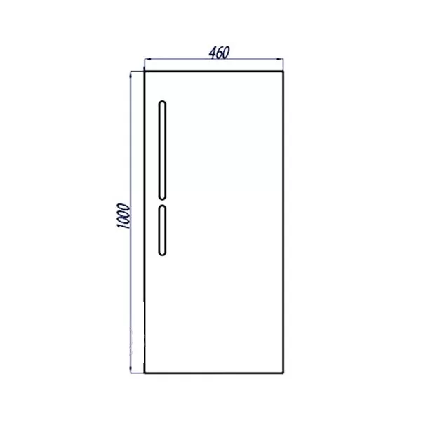 Зеркало Акватон Эклипс 46 (1A129002EK010)
