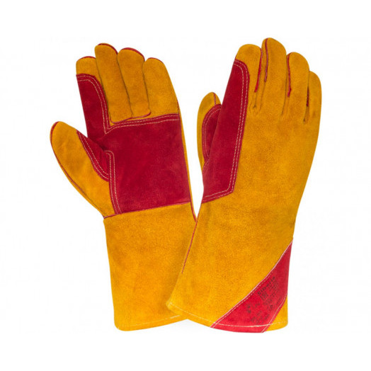 Краги сварщика 2Hands швы Kevlar Т22-11-ru Siberia