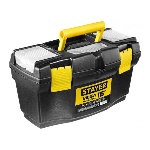 Ящик для инструмента Stayer Vega 16" 410х210х230