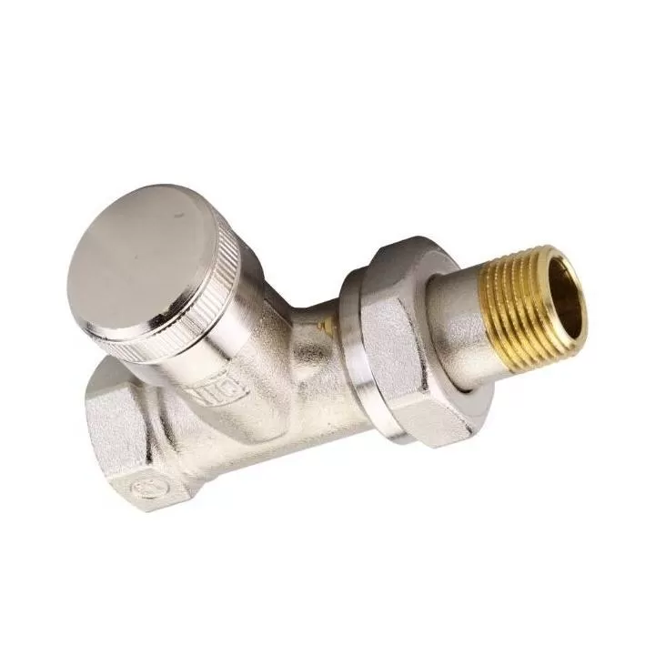 Клапан запорный Danfoss прямой никелированный RLV-20 (арт. 003L0146) Клапан запорный Danfoss прямой никелированный RLV-20 (арт. 003L0146)