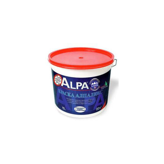 Alpa Alpalux для стен и потолков акриловая матовая, Белый