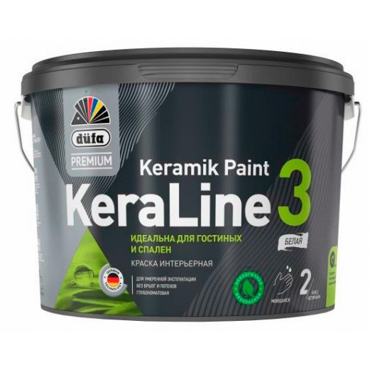 D?fa Premium KeraLine Keramik Paint 3 для стен и потолков глубокоматовая, Бесцветный D?fa Premium KeraLine Keramik Paint 3 для стен и потолков глубокоматовая, Бесцветный