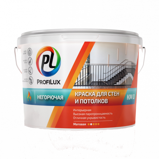 Profilux для стен и потолков негорючая, Белый Profilux для стен и потолков негорючая, Белый