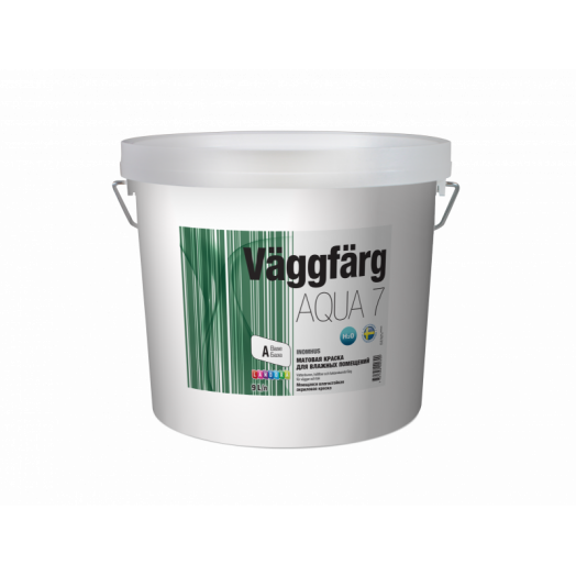 Landora Vaggfarg 7 Aqua для влажных помещений матовая, Бесцветный