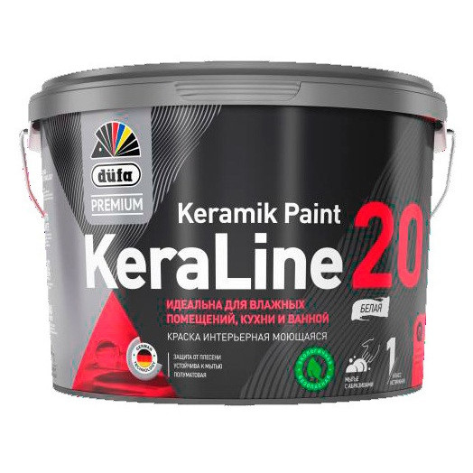 D?fa Premium KeraLine Keramik Paint 20 для влажных помещений полуматовая, Бесцветный D?fa Premium KeraLine Keramik Paint 20 для влажных помещений полуматовая, Бесцветный