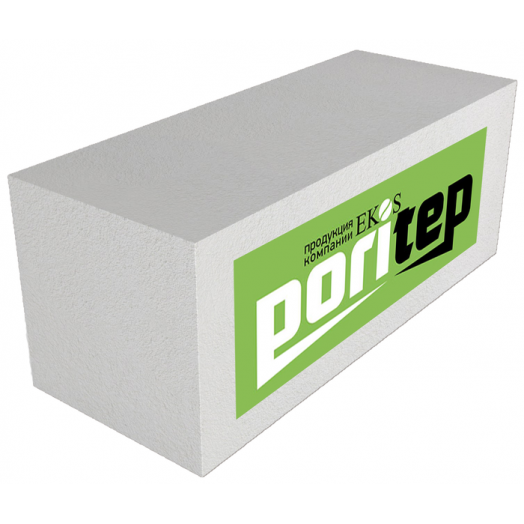 Газобетонный Блок Poritep D500 625х250х100 мм Газобетонный Блок Poritep D500 625х250х100 мм