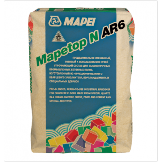 Упрочнитель для бетонных полов Mapei Mapetop N AR6 красный 25 кг