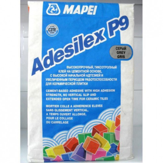 Клей для плитки и мозаики Adesilex P10 белый 25 кг