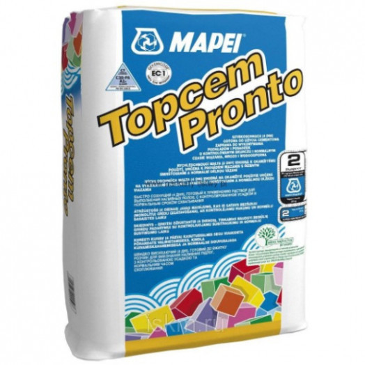 Базовая смесь для стяжки пола TOPCEM PRONTO 25 кг